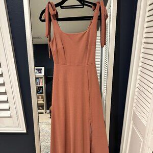 Birdy Grey ALEX CONVERTIBLE DRESS in CREPE DESERT ROSE (XS)